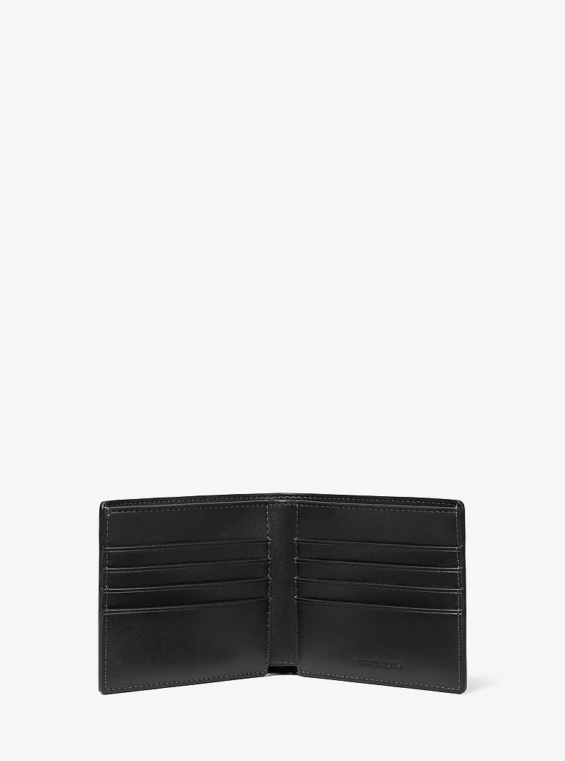 Signature Logo Wallet and Reversible Belt Gift Set