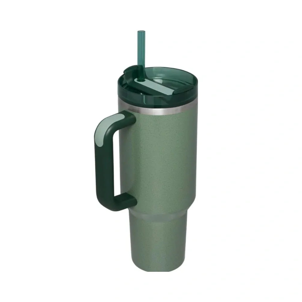 Stanley The Quencher H2.0 Flowstate Tumbler Hammertone Green Limited Edition