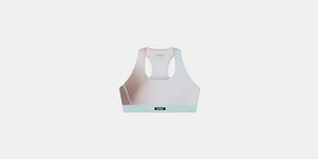 Cadence™ Scoop Neck Run Bra - Minty Blue Gradient