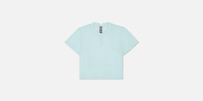 Women's Mercury Seamless™ Crop Tee - Minty Blue