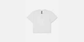Women's Mercury Seamless™ Crop Tee - White