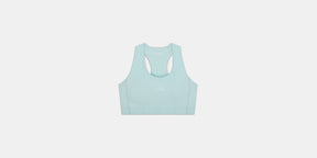 Stamina™ Scoop Neck Run Bra - Minty Blue