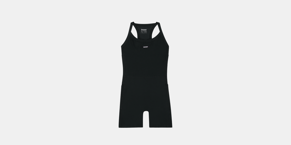 Cadence™ Scoop Neck One Piece - Black