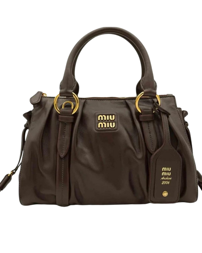 Brown Leather Tote Bag
