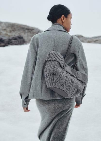 Cyme Mini - Merino Stone