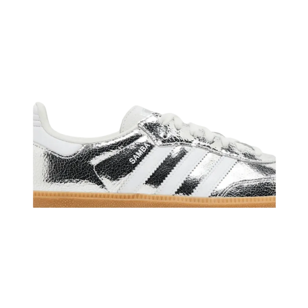 Samba OG 'Silver Metallic Cracked Leather'