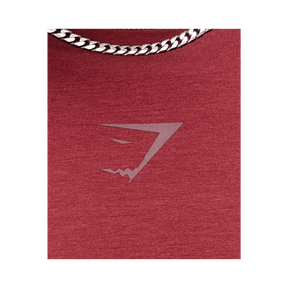 Gymshark Power T-Shirt Oversized Fit Sets Red