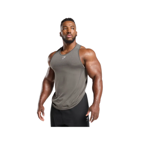 Gymshark Shadow Seamless Stringer Slim Fit Meteor Grey