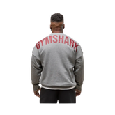 Gymshark Power Crew Oversized Fit Charcoal Core Marl