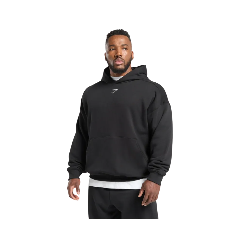 Gymshark Strength Department Animal Oversized Hoodie Black