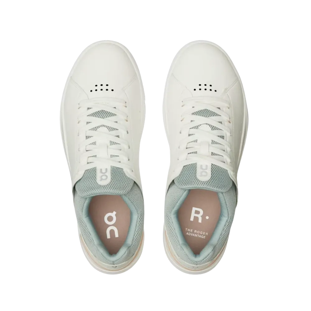 On Running THE ROGER Advantage White | Rosehip