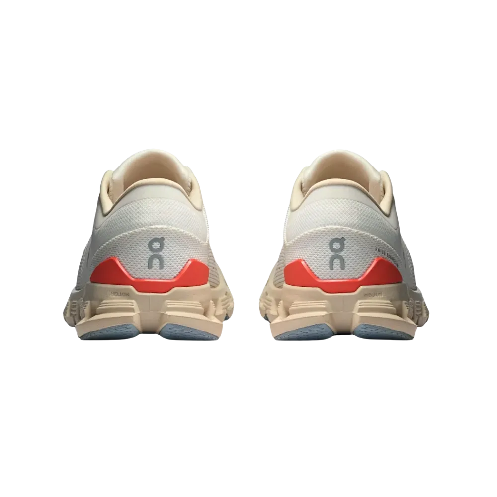 On Running Cloud X 4 Ivory | Salmon