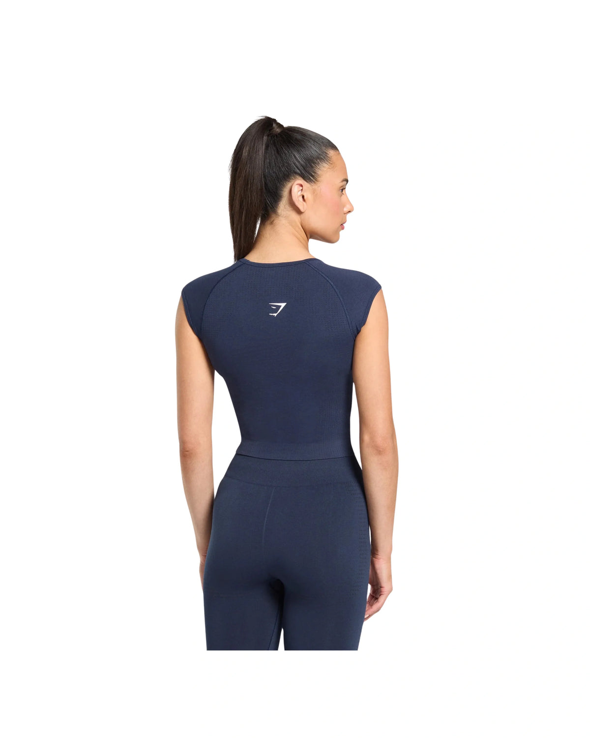 Gymshark Vital Scoop Neck Top Heavy Blue/Marl
