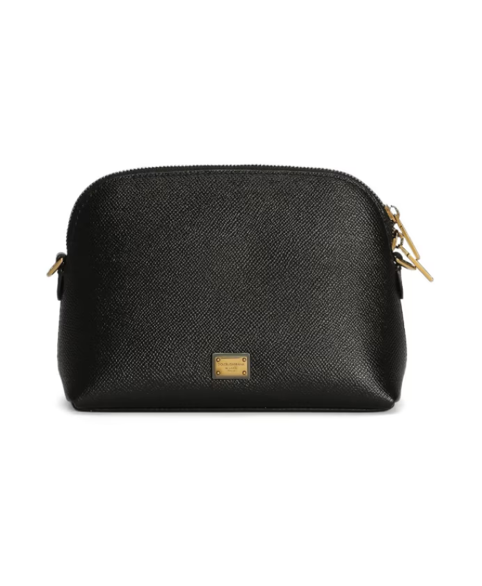 Black Mini Bag with Chain Strap