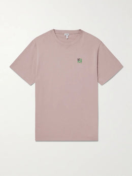 Loewe Logo-Embroidered Cotton-Jersey T-Shirt