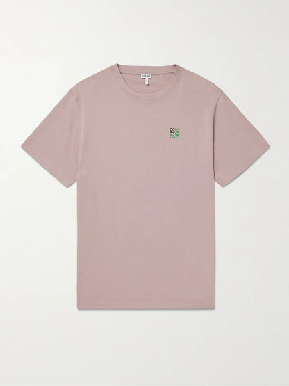 Loewe Logo-Embroidered Cotton-Jersey T-Shirt