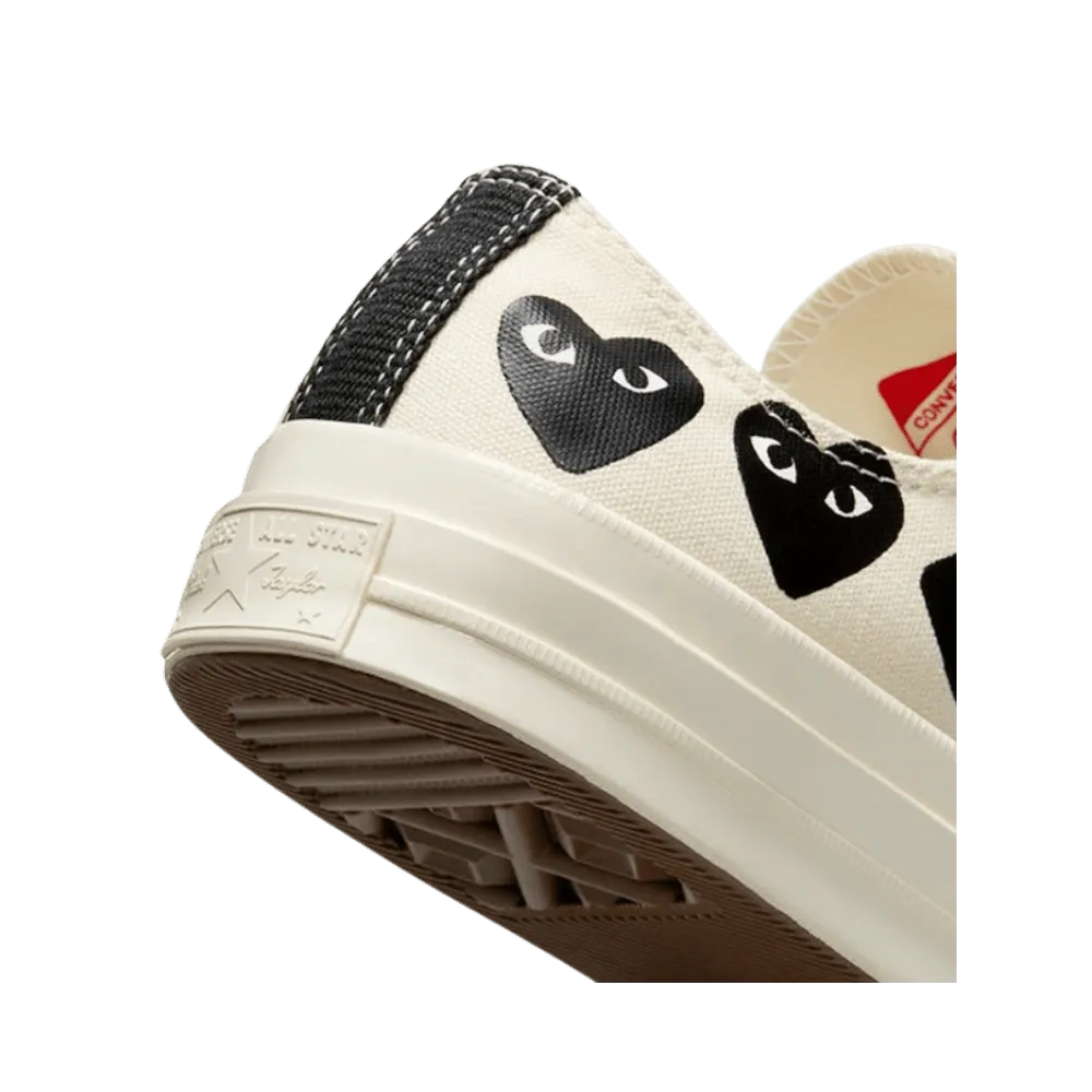 Converse x PLAY Comme des Garçons Chuck 70 Multi Heart 'Beige'