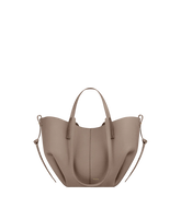 Polene Cyme Mini Edition Textured Taupe - Size: One Size Bags | Shop From The Mirage