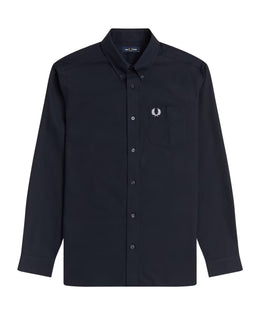 Fred Perry Navy Oxford Shirt Classic Style