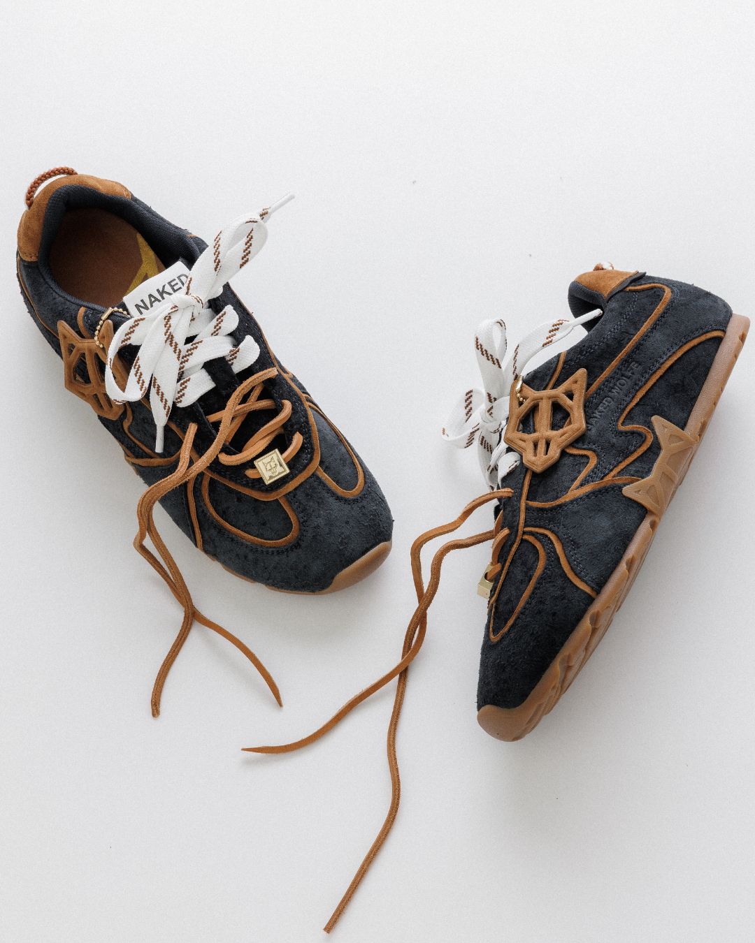 Adored Navy Tie Dye Suede