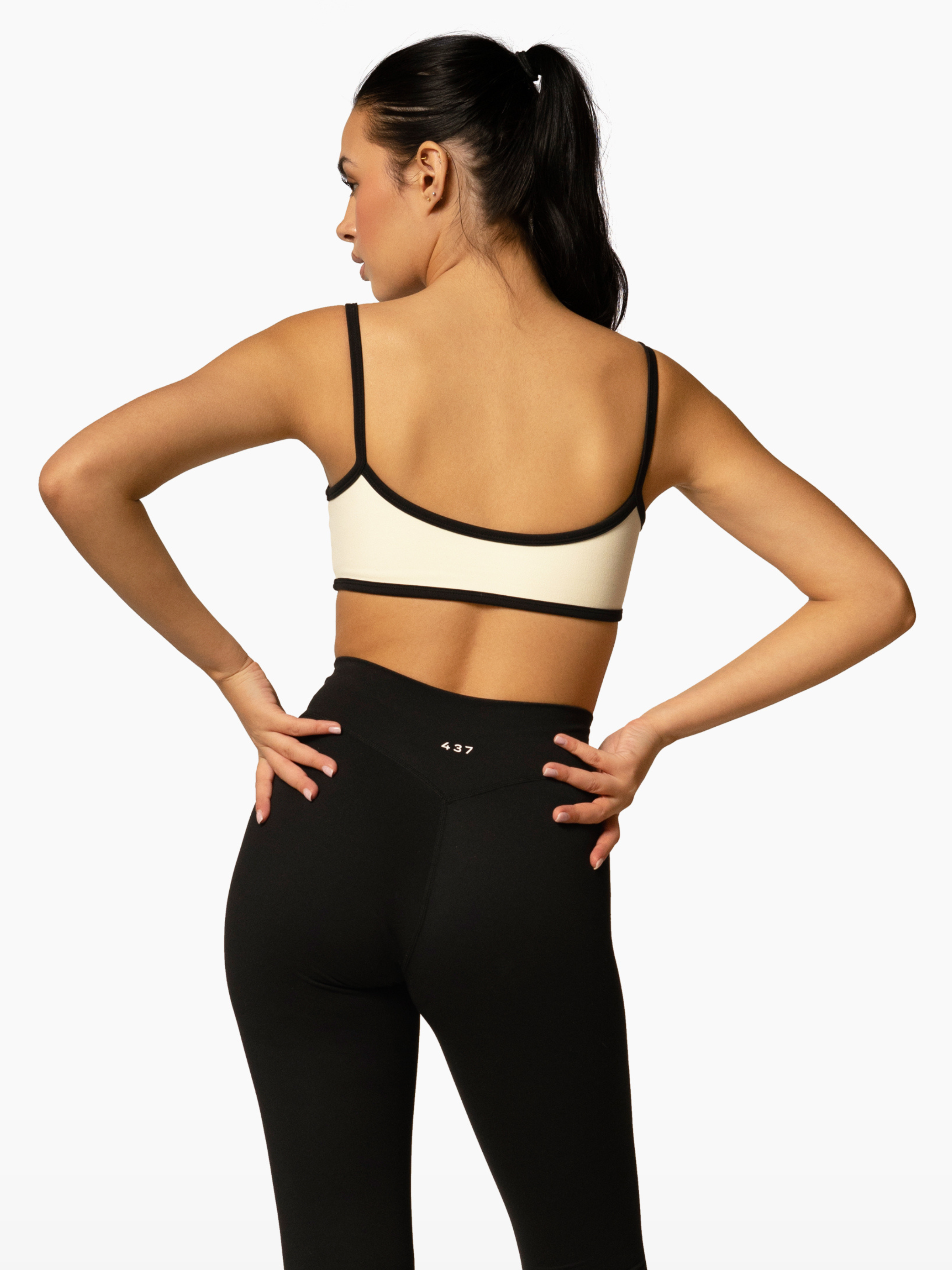 The Micro Bra / Cream-Black