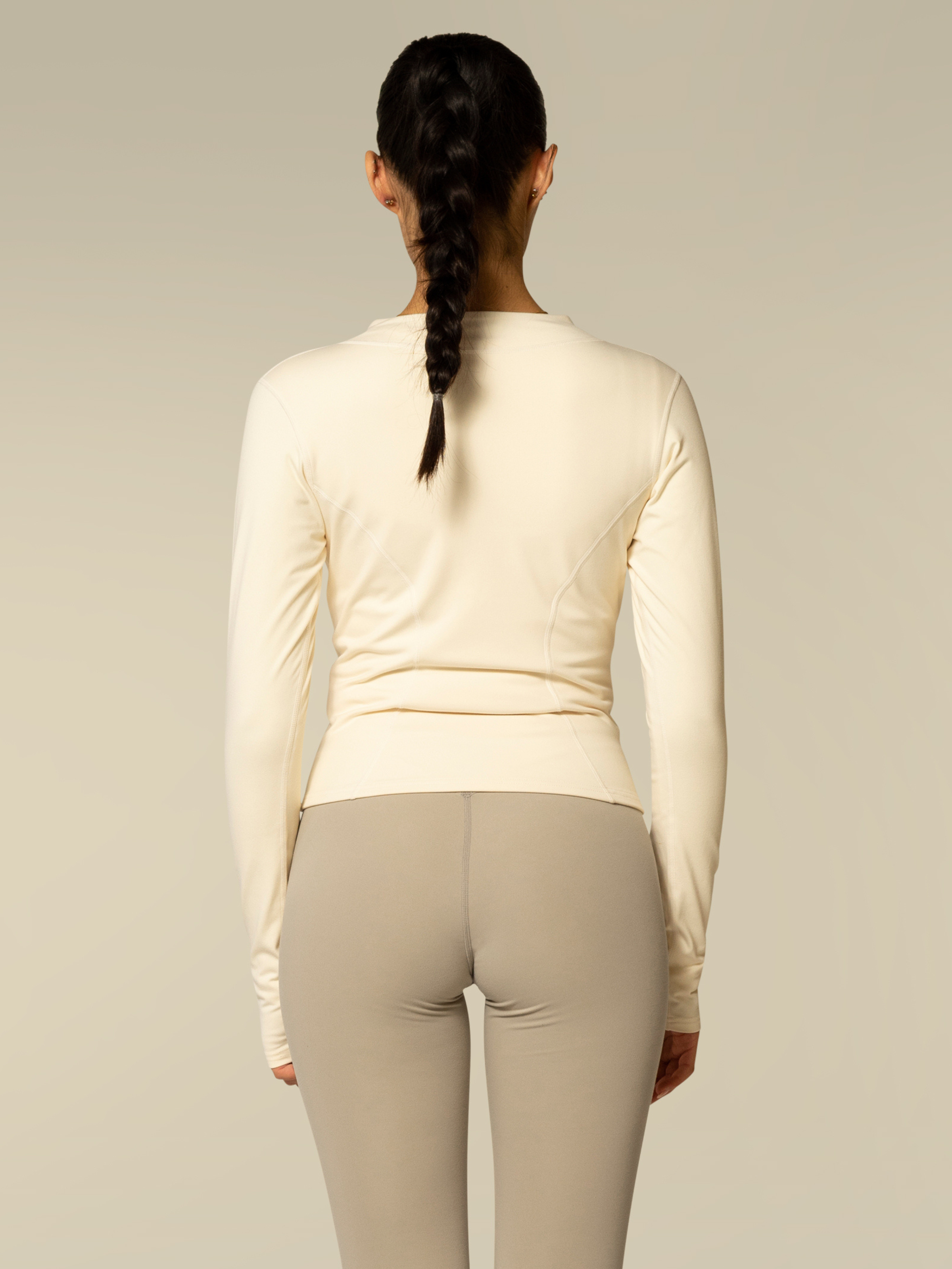 The Curve Jacket / Cream