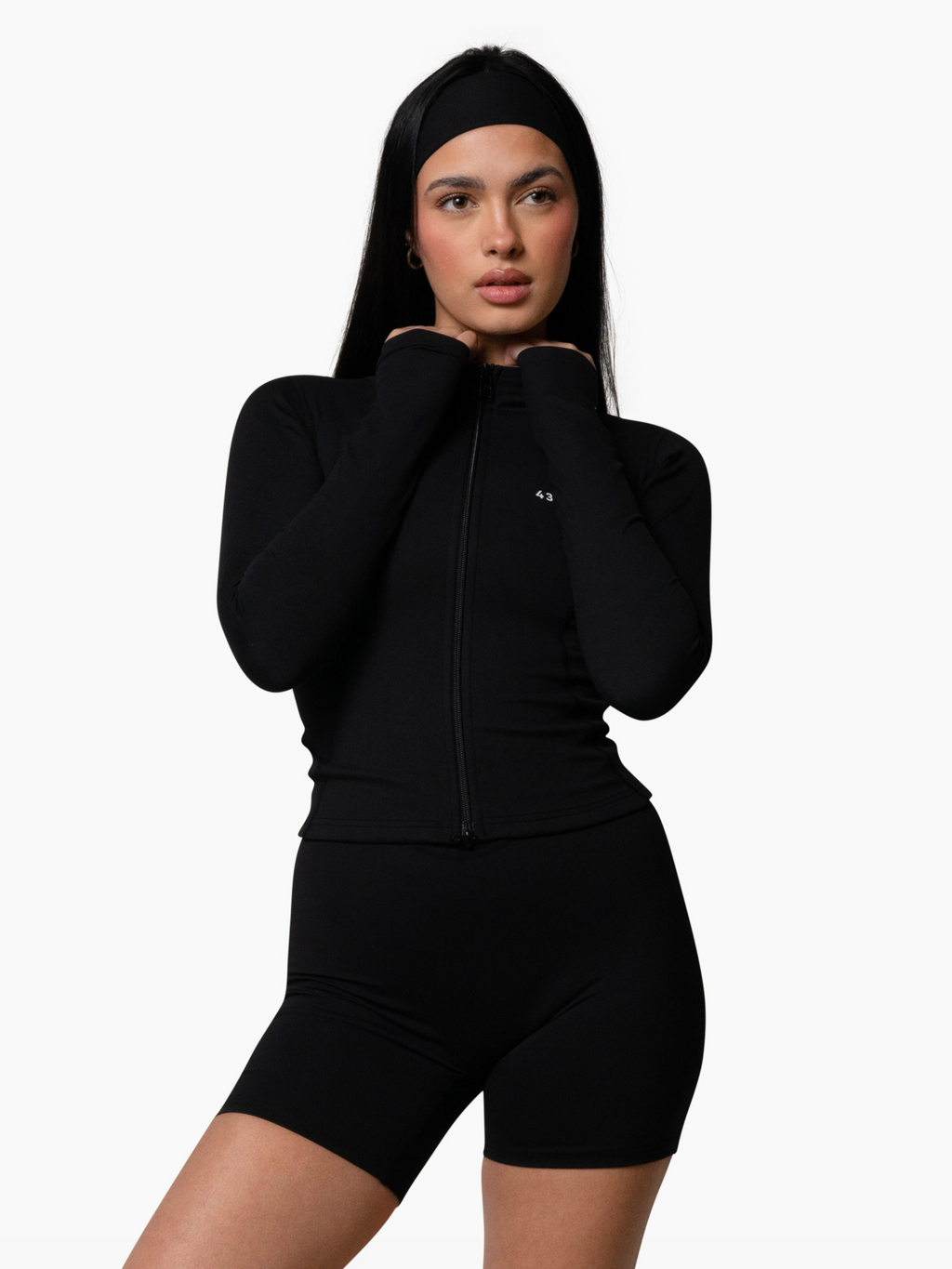 The Curve Jacket / Black