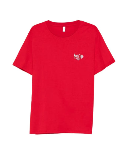 Moschino Red Logo T-shirt and Polo