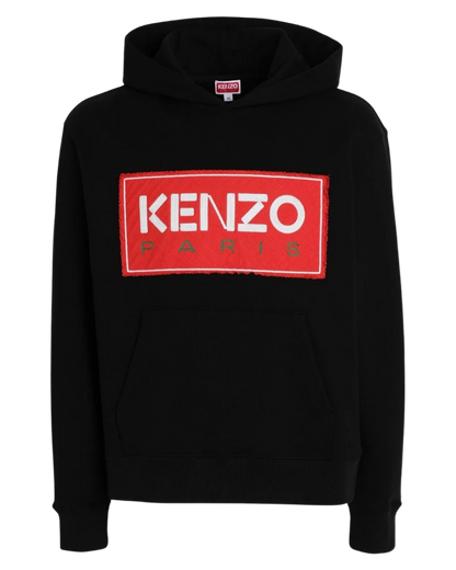Kenzo Box Logo Black Hoodie