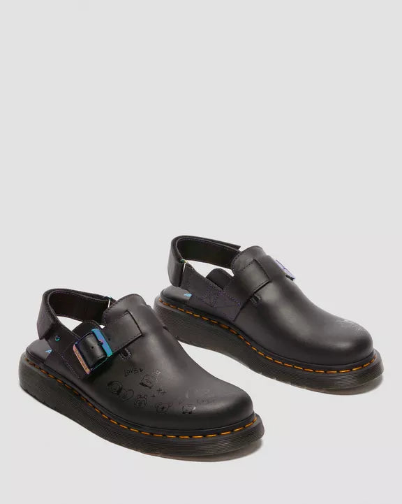 Jorge II BT21 Leather Slingback Mules