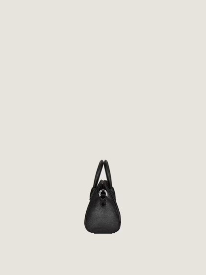 Micro Antigona bag in satin with strass