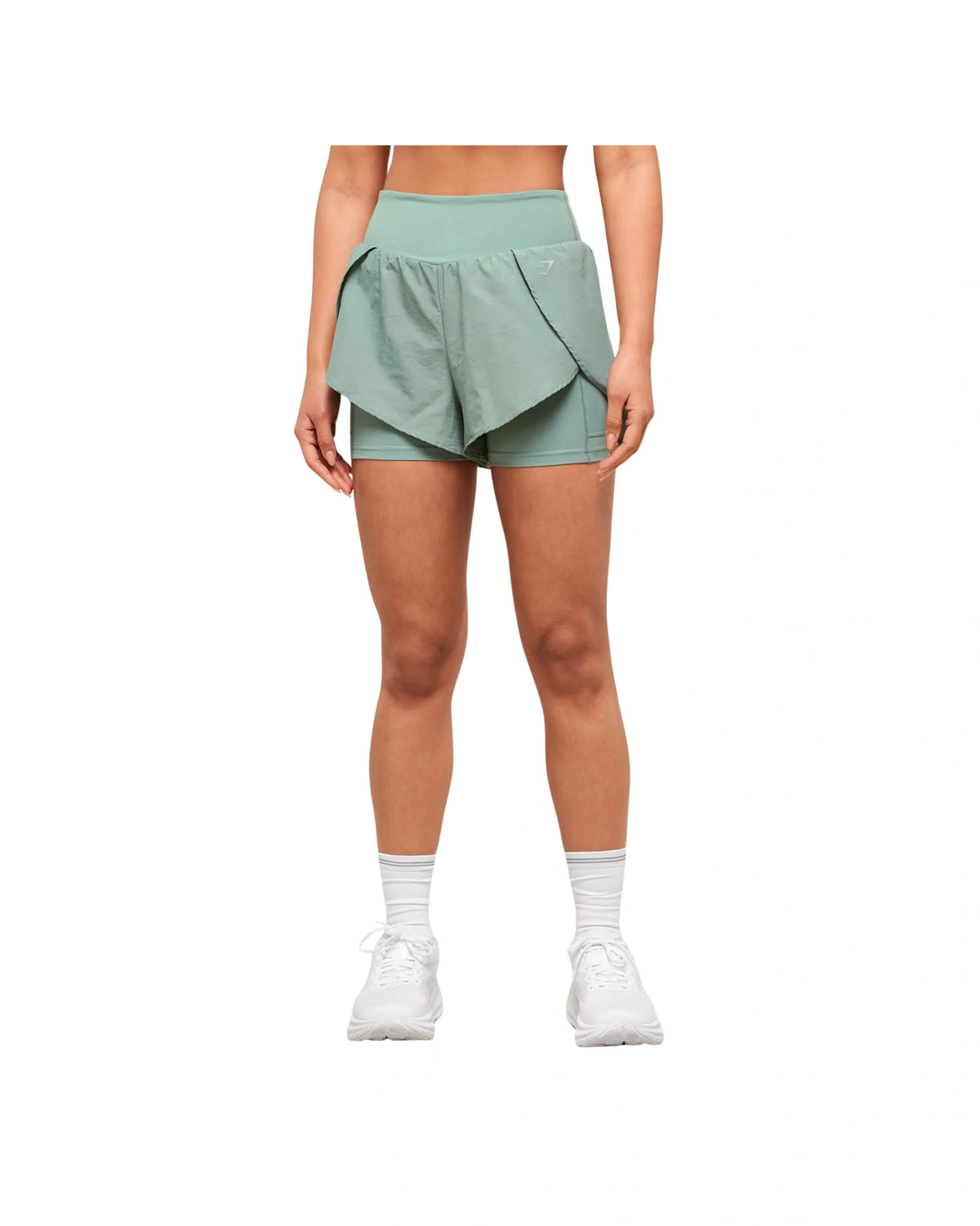 Gymshark Running 2-in-1 Shorts Celeste Blue