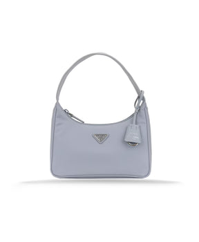 Fabric Handbag with Logo Detail