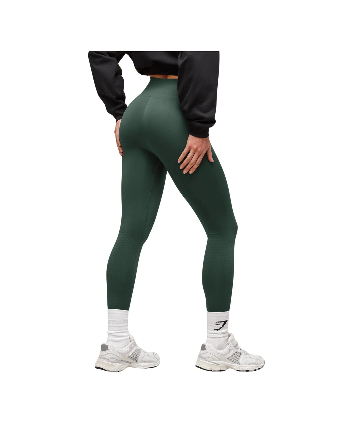Gymshark Vital Leggings regular Woodland Green Marl