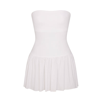 Poplin Apparel Mini Tube Dress