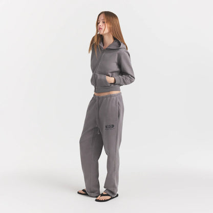 Boyfriend Fleece Straight Leg Pant