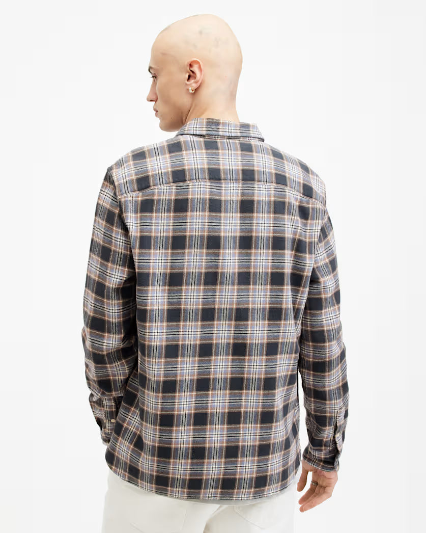 Ventana Checked Relaxed Fit Shirt