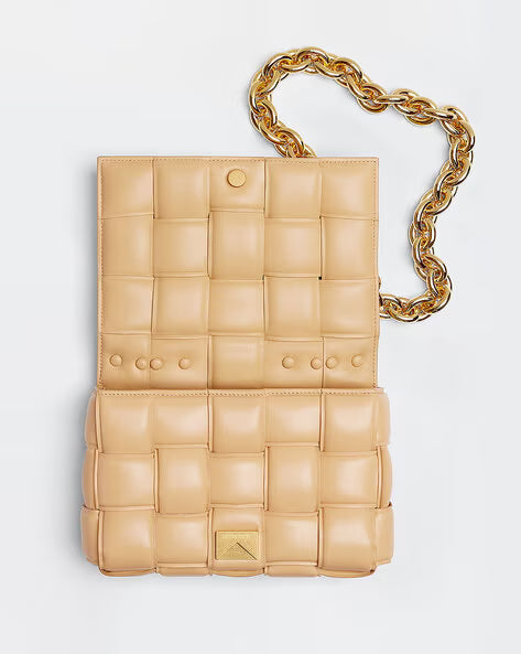 BOTTEGA VENETA Chain Cassette Padded Shoulder Bag