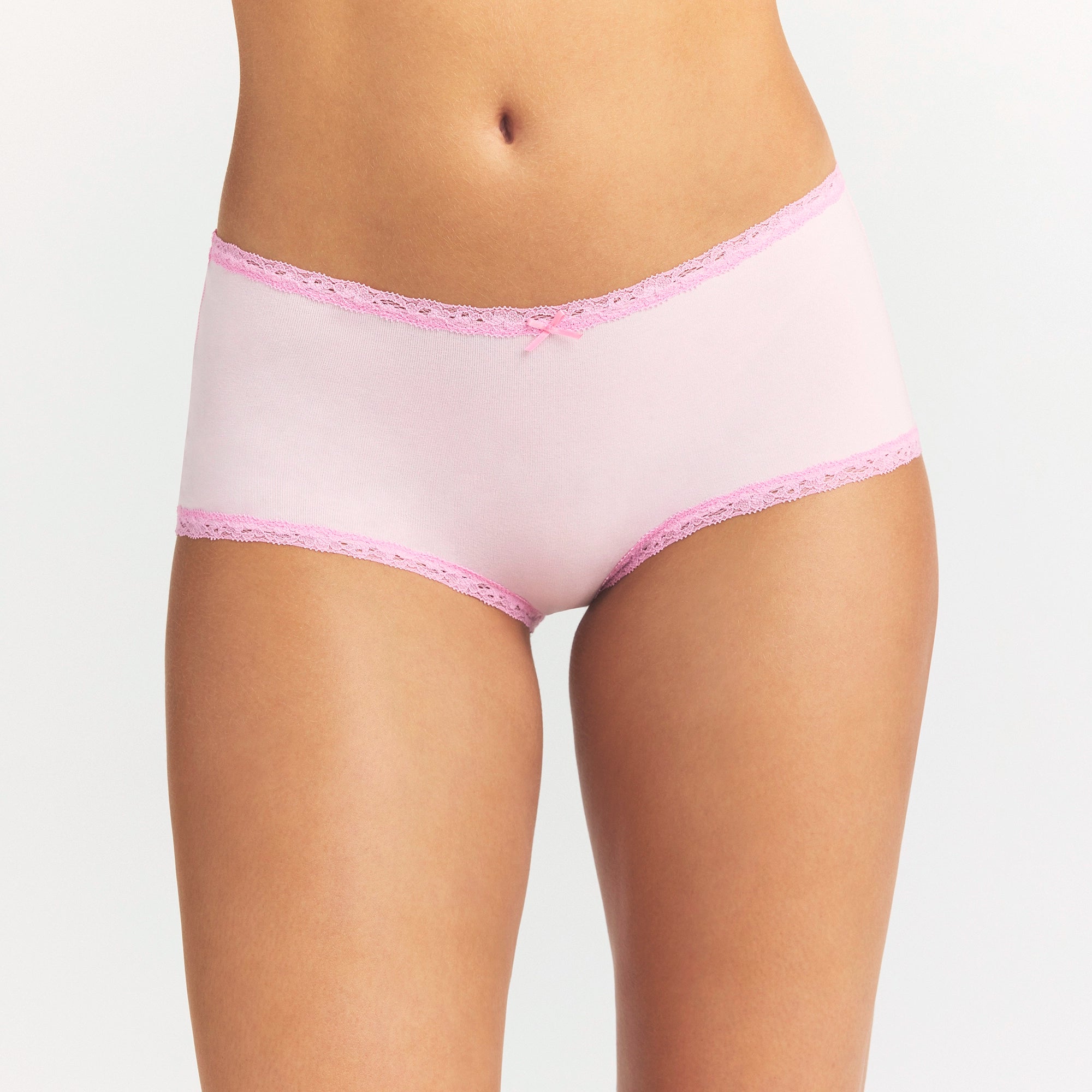 Lightweight Cotton Lace Boy Short