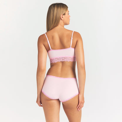 Lightweight Cotton Lace Boy Short