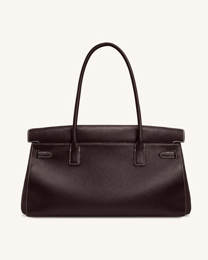 Yara Large Shoulder Bag - Black