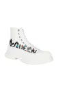 Alexander McQueen Canvas Sneakers with Rubber Sole