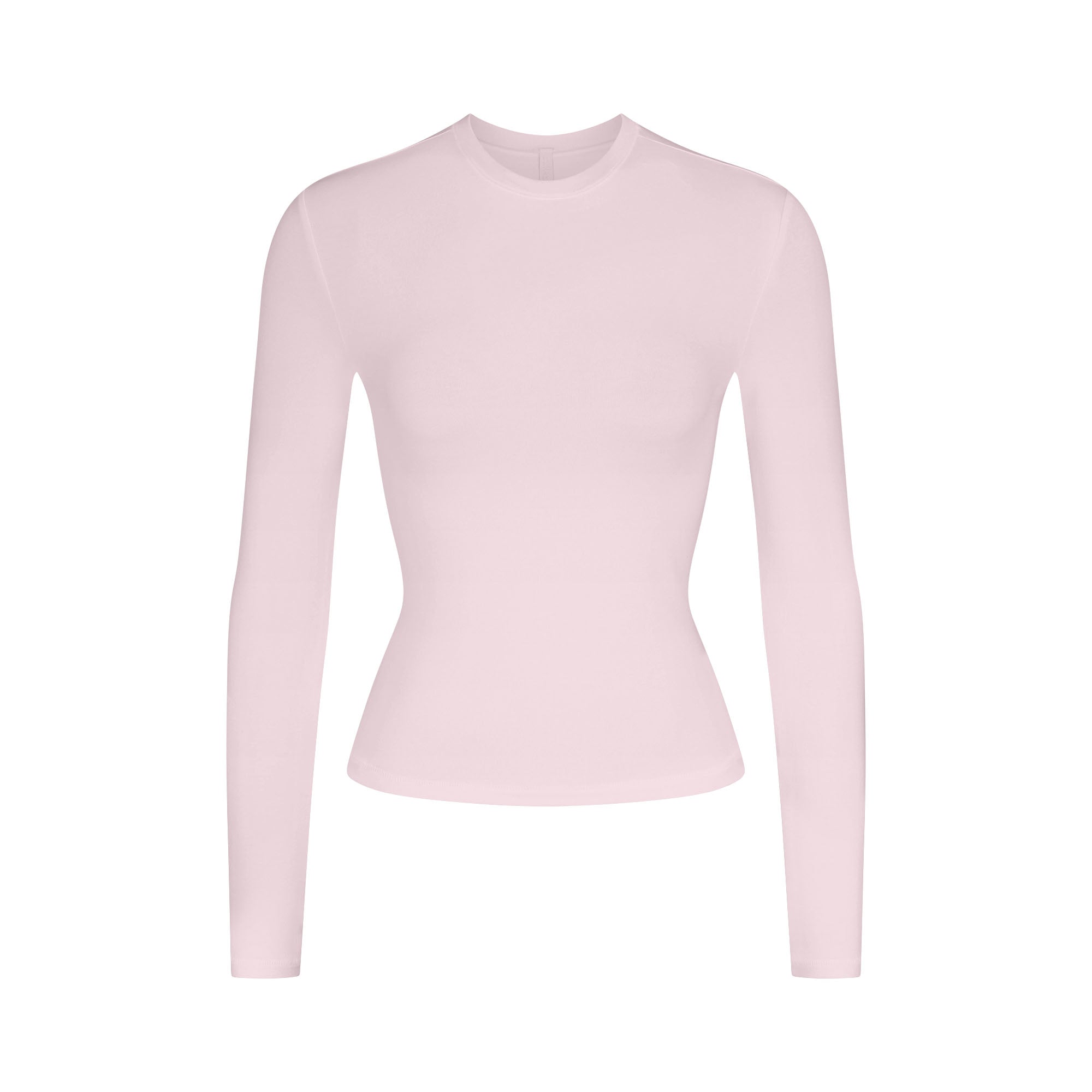 Cotton Jersey Long Sleeve T-shirt