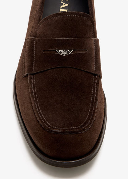 Prada Suede loafers