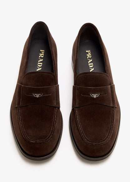 Prada Suede loafers