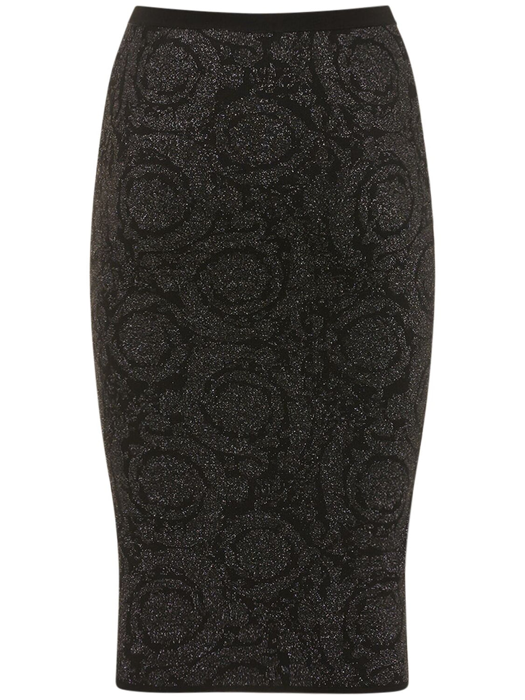Versace Versace Barocco lurex knit midi skirt - Size: XS Skirts | Shop From The Mirage