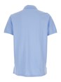 Polo ralph lauren "Regular Fit" Light Blue Polo Shirt with Classic Collar and Pony Embroidery on the Front in Cotton Piquet Man