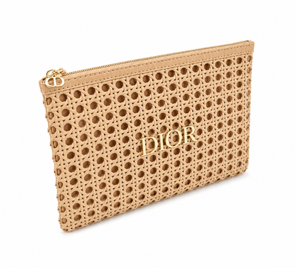 Dior 2026 New Eco Raffia Limited Edition Cosmetic VIP Gift Set Bag With Box