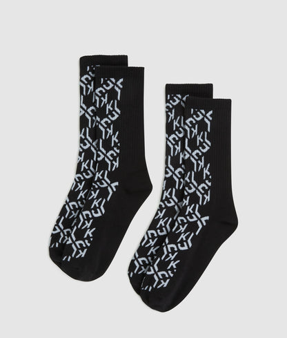 Monogram socks - 2-pack