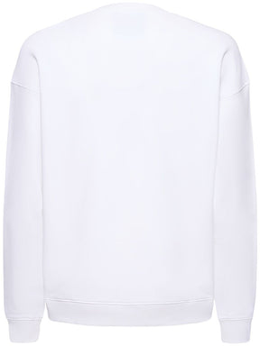 Moschino Teddy print organic cotton sweatshirt